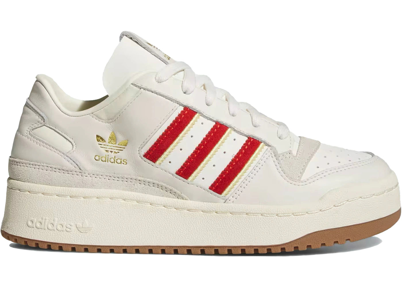 adidas Forum Bold Cream Team Power Red (Women's)