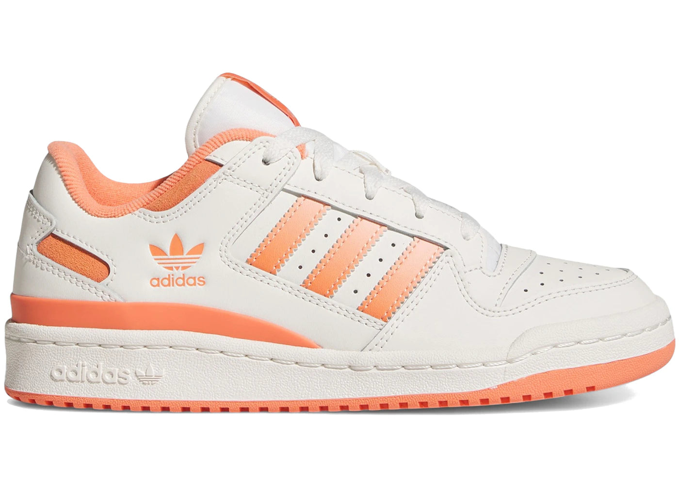 adidas Forum Low CL Cloud White Glow Pink Semi Coral (Women's)