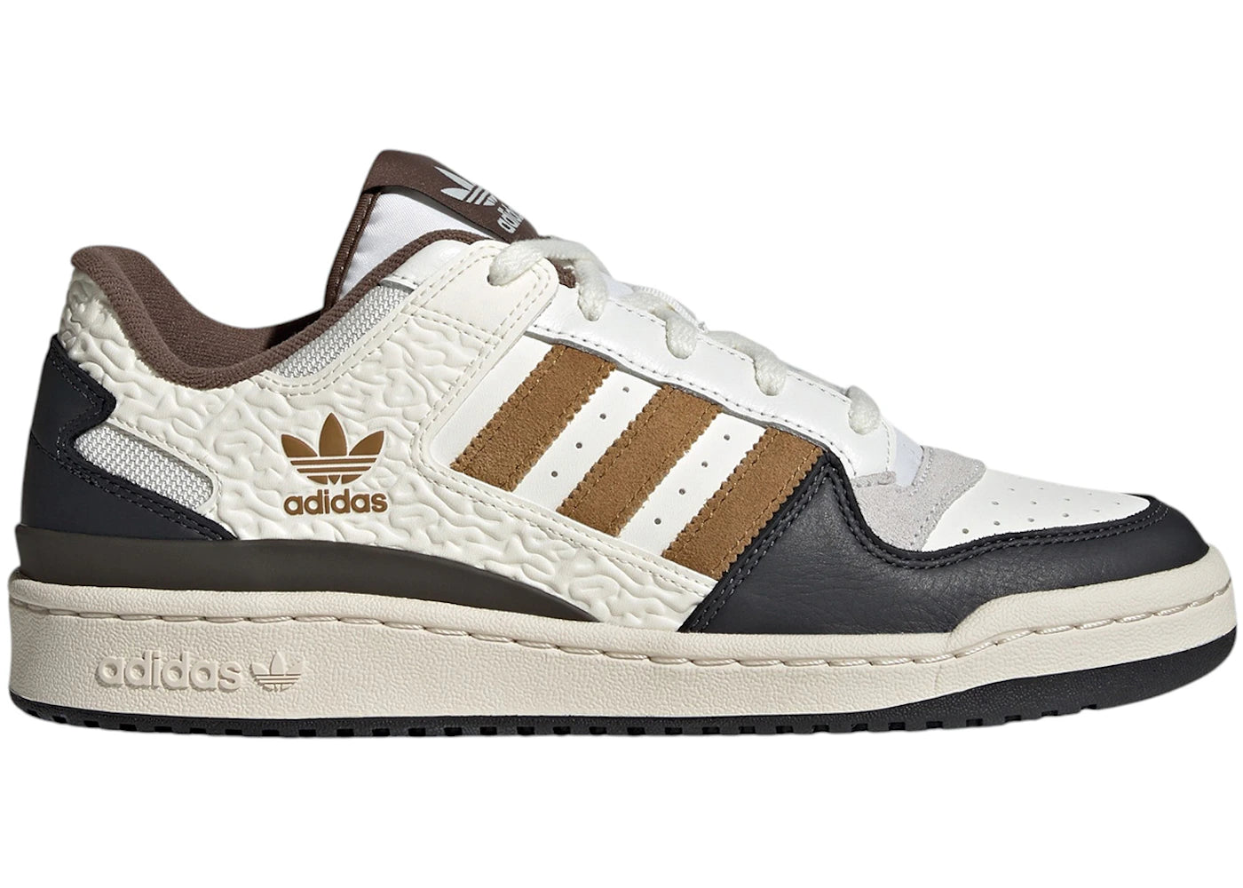 adidas Forum Low CL Core White Bronze Strata