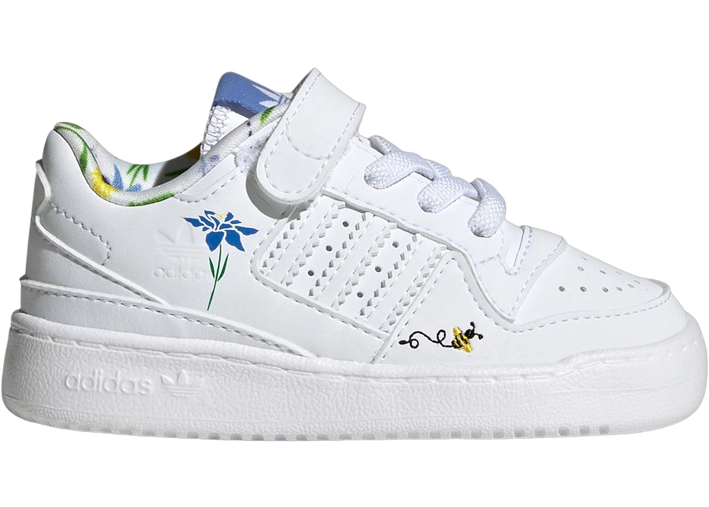adidas Forum Low Cloud White Blue Fusion Green (TD)
