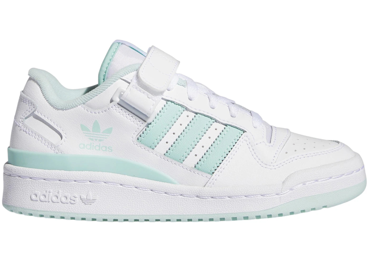 adidas Forum Low Cloud White Semi Flash Aqua (GS)