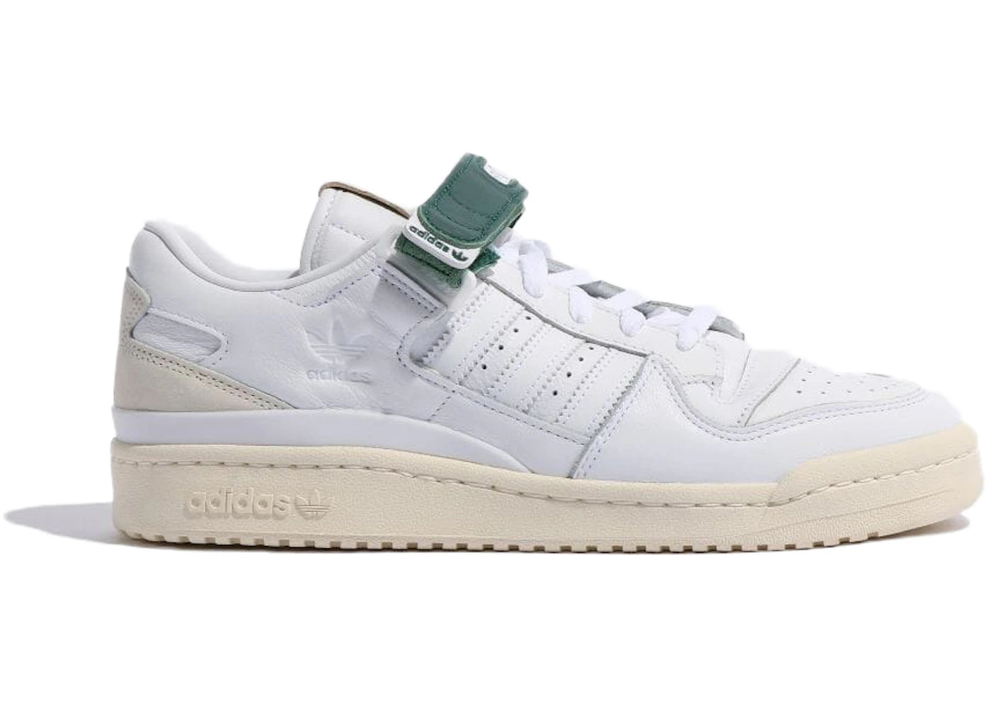 adidas Forum Low White Green Strap