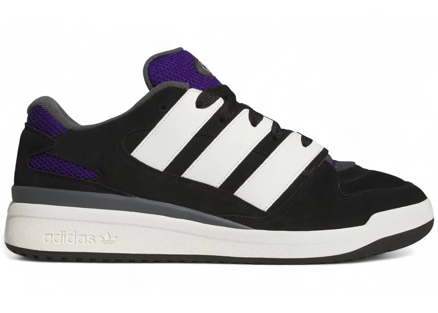 adidas Forum2000 Black White Collegiate Purple Gum