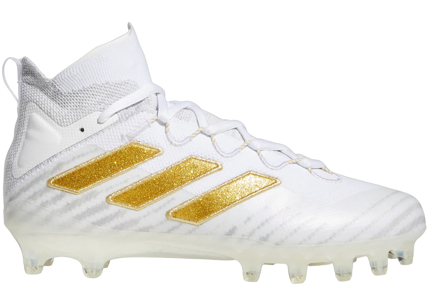 adidas Freak Ultra Cloud White Gold Metallic Clear Grey