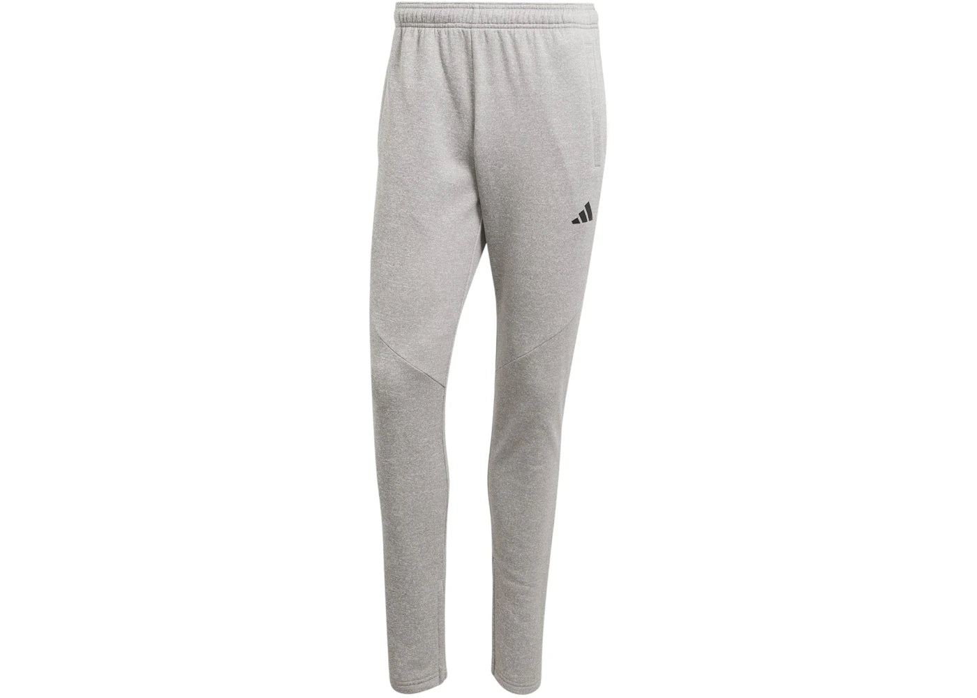 adidas Game And Go Small Logo Tapered Pant Medium Grey Heather/Black