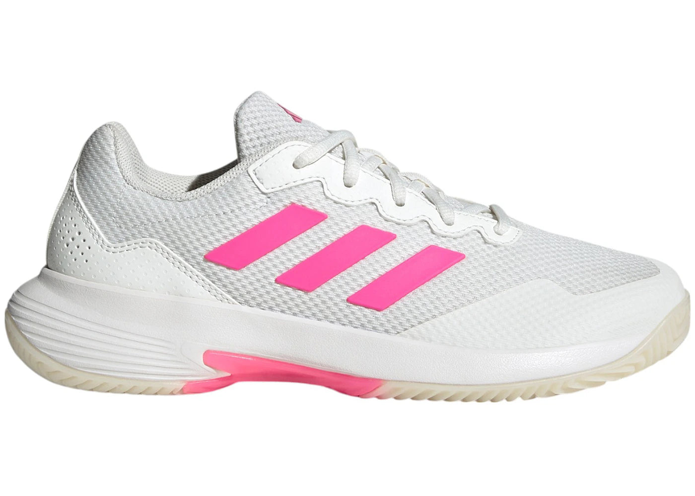 adidas Gamecourt 2.0 Core White Lucid Pink Core Black (Women's)