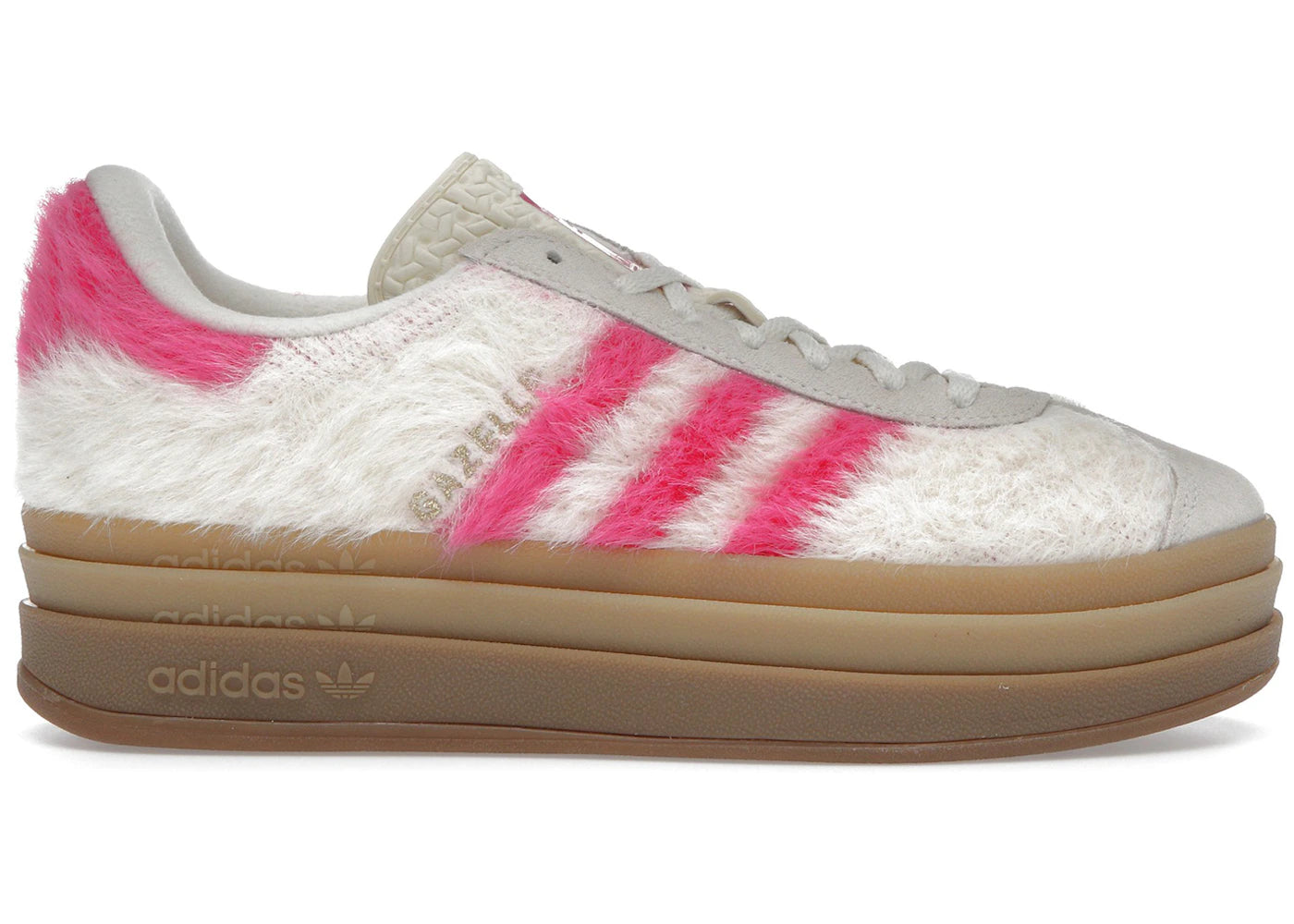 adidas Gazelle Bold White Shock Pink (Women's)