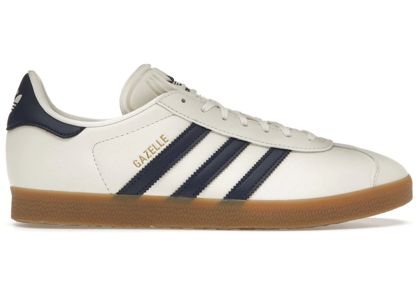 adidas Gazelle Cloud White Dark Blue