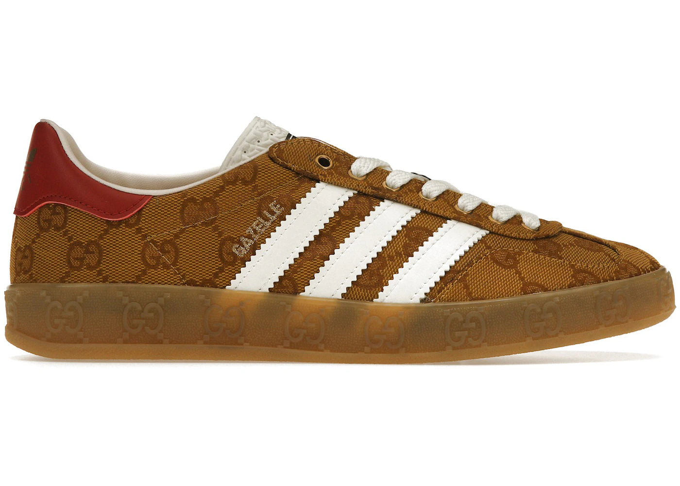 adidas Gazelle Gucci Original GG Beige Brown (Women's)