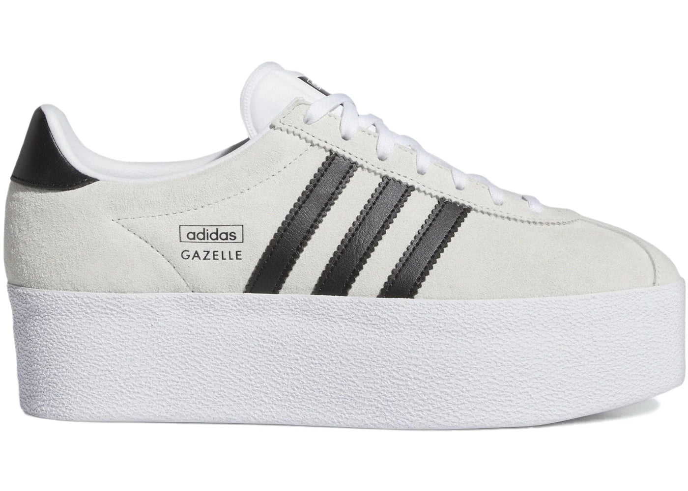 adidas Gazelle Up White Black (Women's)