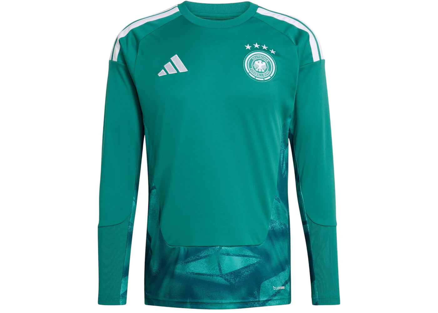 adidas Germany 2026 Home Goalkeeper Long Sleeve Jersey Active Green