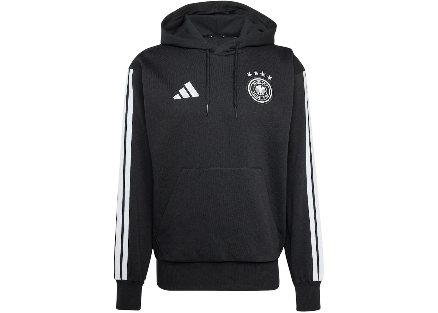 adidas Germany DNA Fleece Hoodie Black