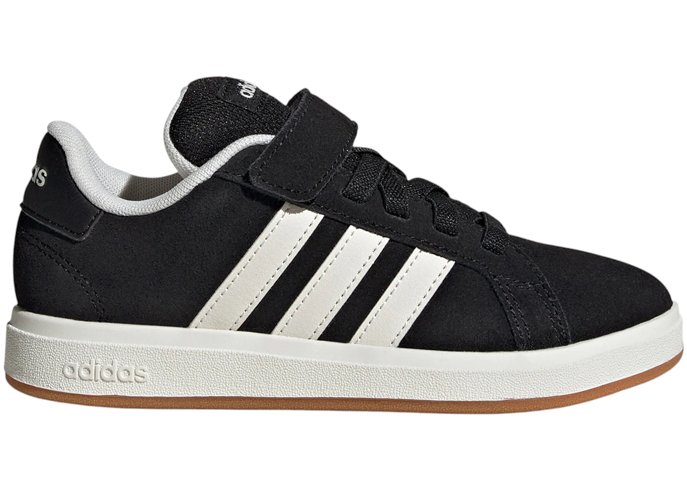 adidas Grand Court 00s Core Black Off White Gum (PS)