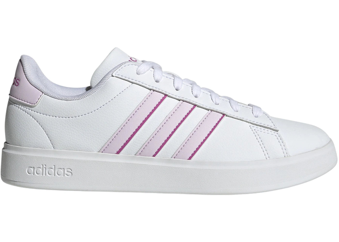 adidas Grand Court 2.0 Cloud White Ice Lavender Purple Burst (Women's)