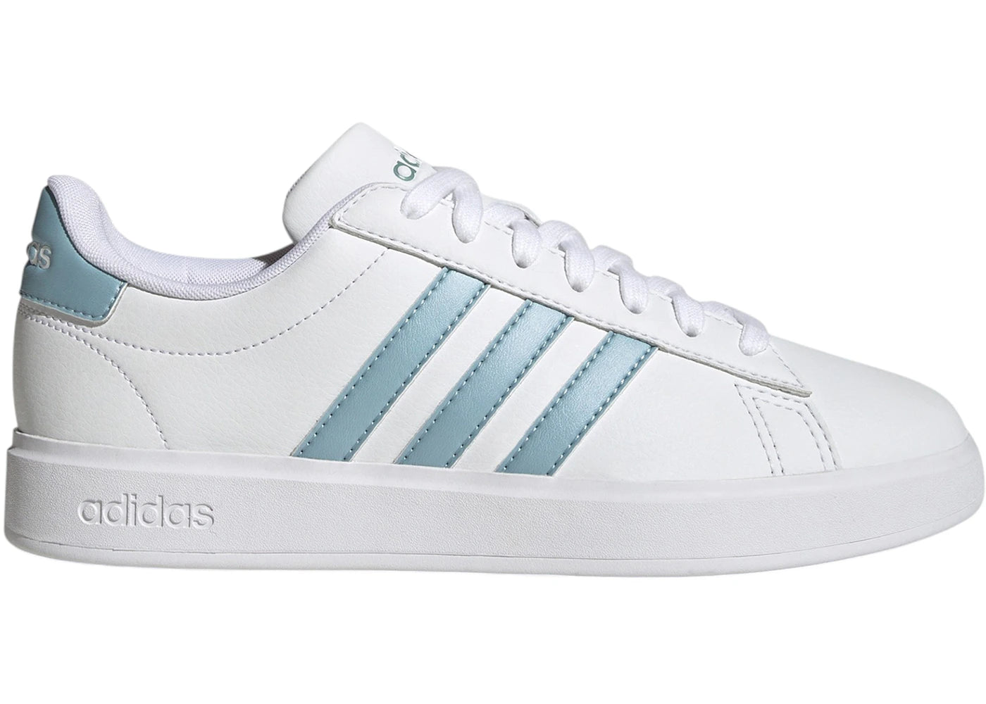 adidas Grand Court 2.0 Cloud White Magic Grey Met Magic Grey (Women's)