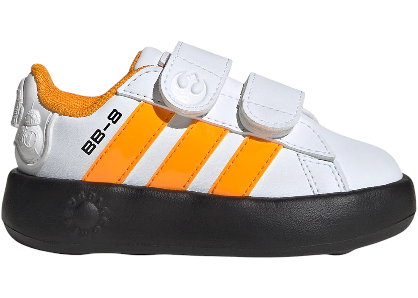 adidas Grand Court 2.0 Star Wars Cloud White Crew Orange Core Black (TD)