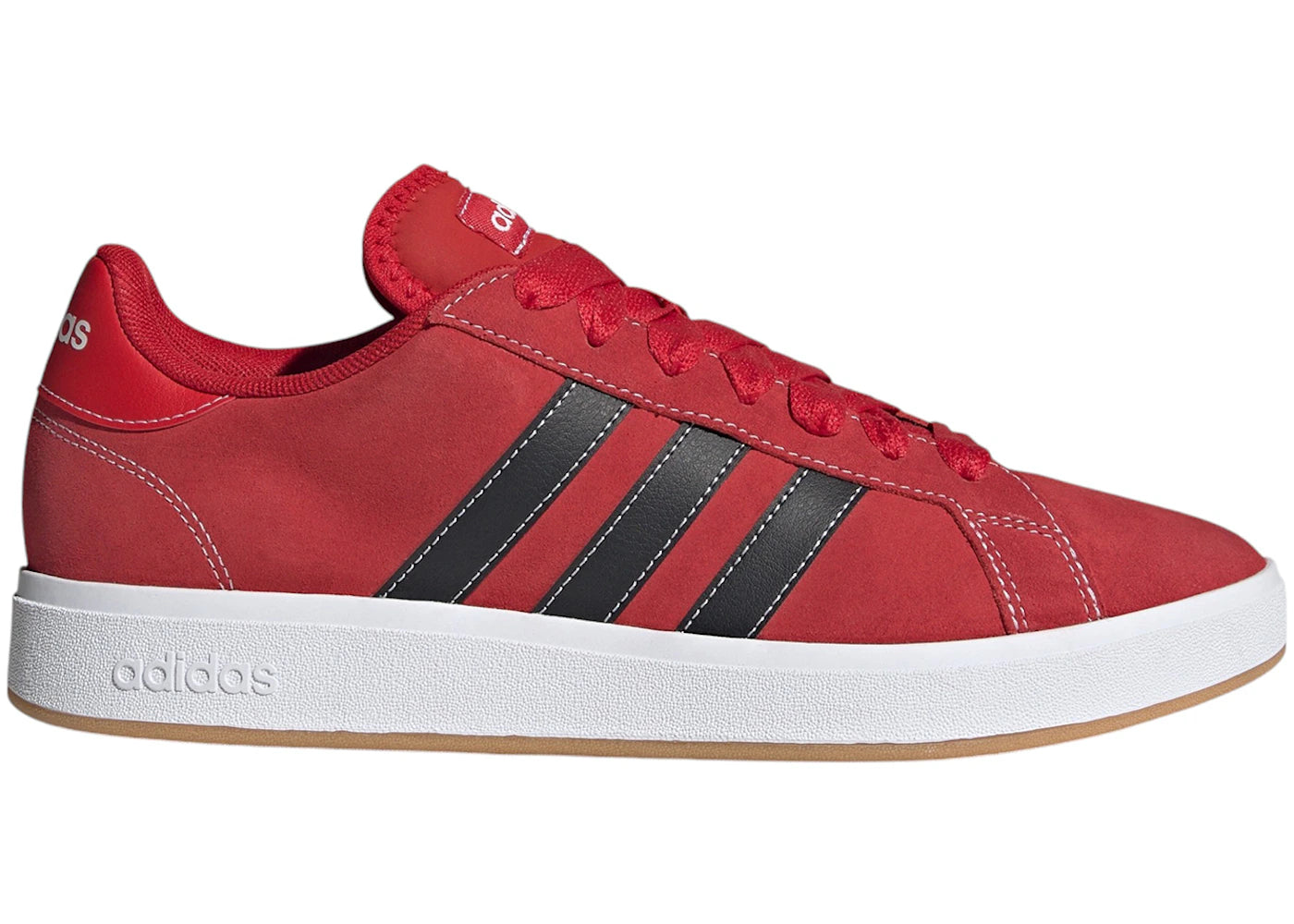 adidas Grand Court Base 00s Better Scarlet Core Black Gum