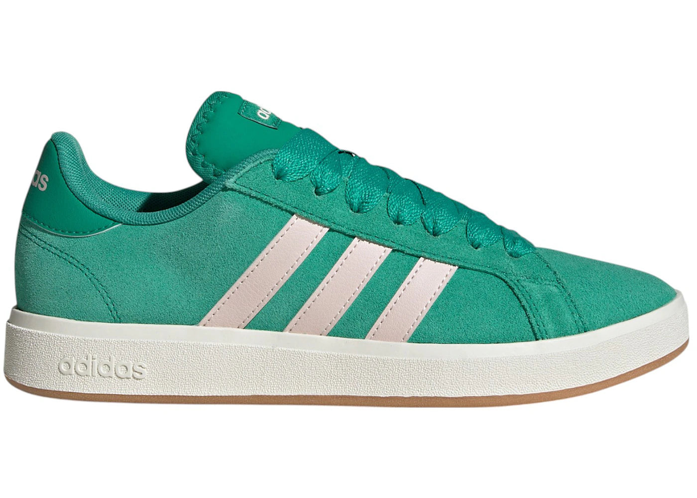 adidas Grand Court Base 00s Court Green Putty Mauve Off White (Women's)