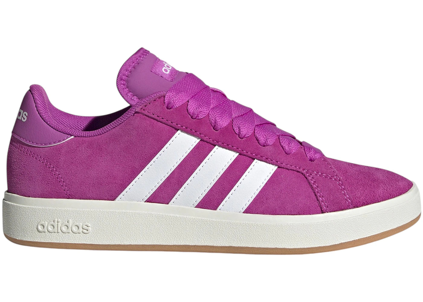 adidas Grand Court Base 00s Purple Burst Cloud White Off White (Women's)