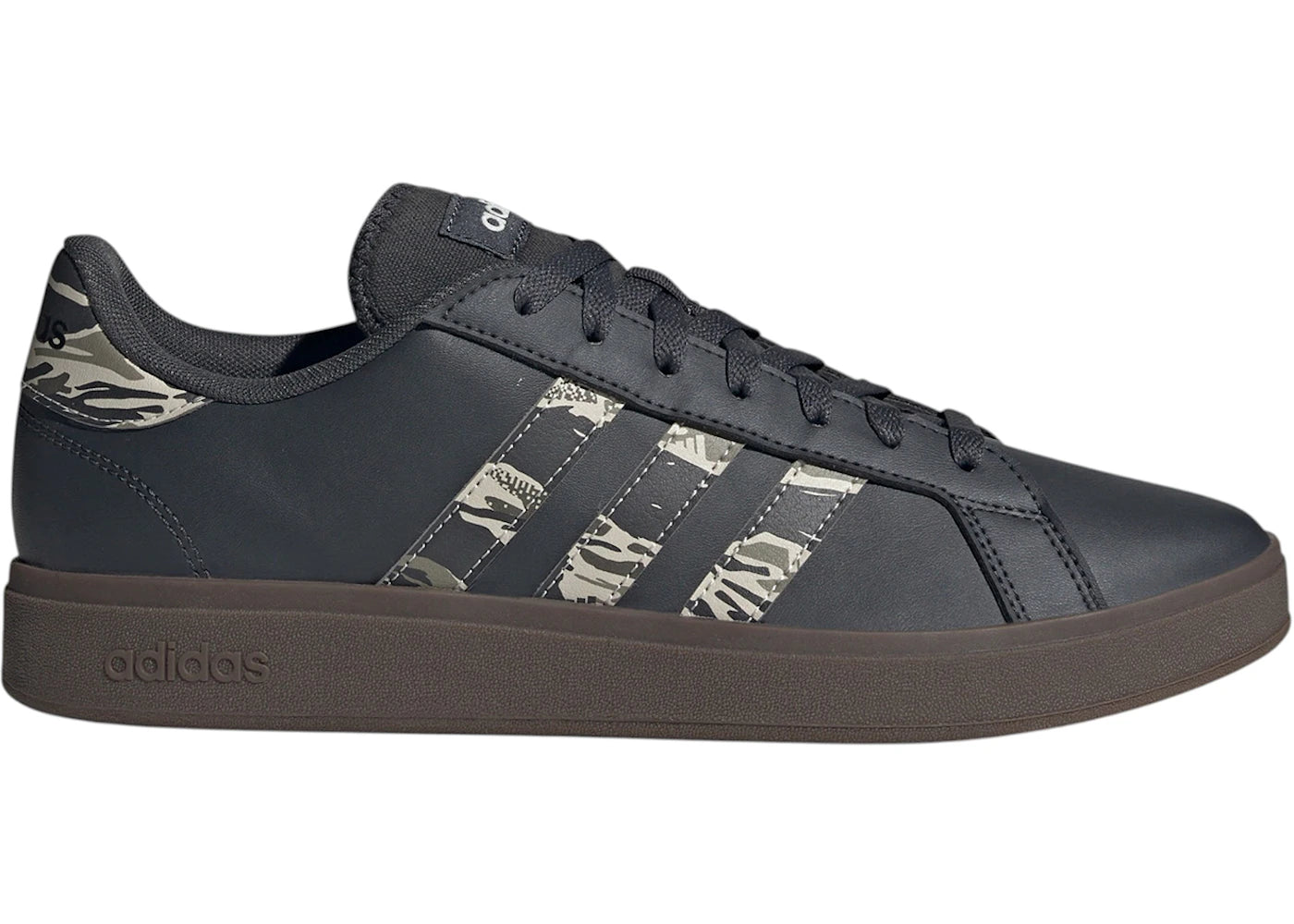 adidas Grand Court Base 2.0 Carbon Tiger Camo
