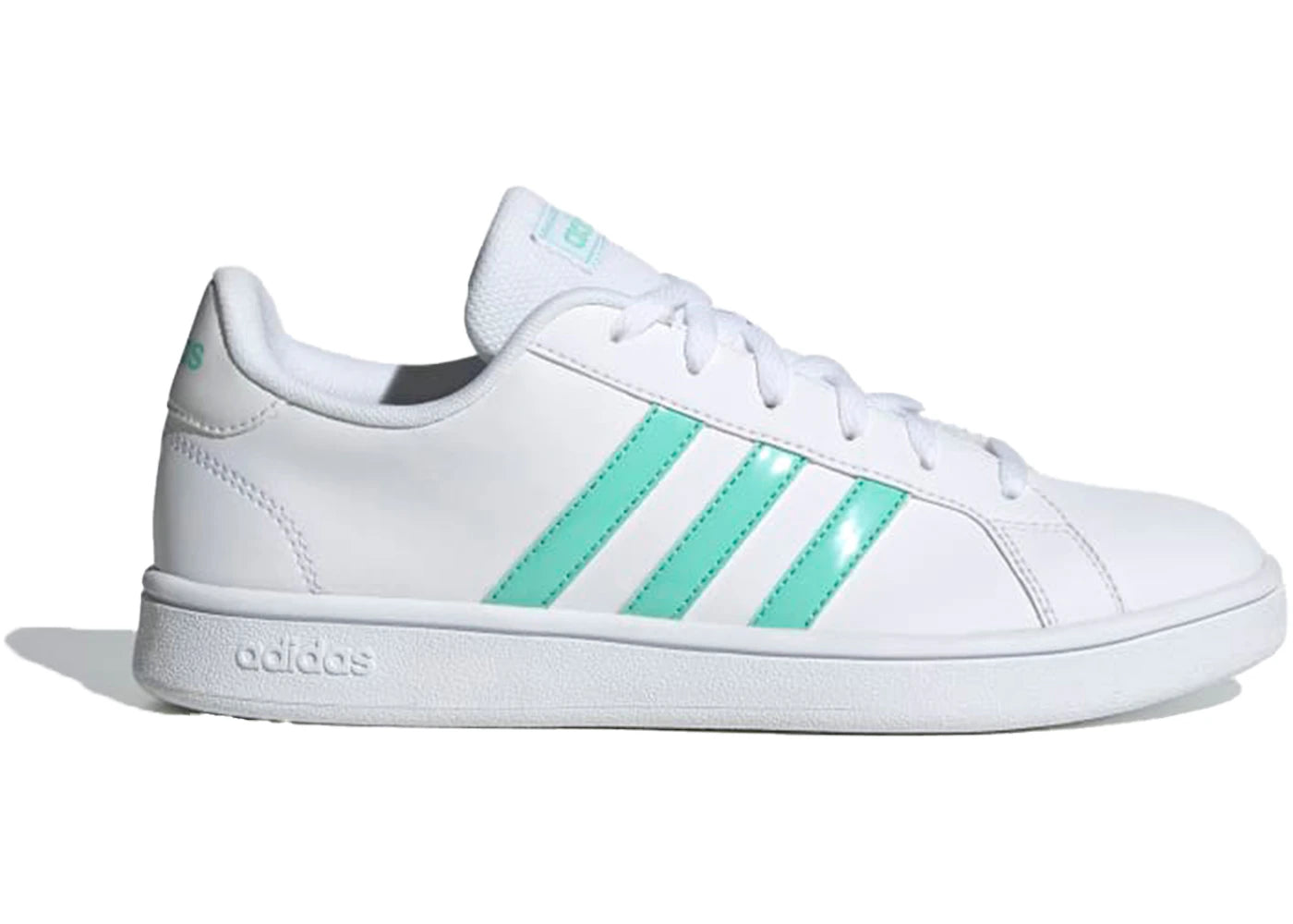 adidas Grand Court Base Cloud White Bahia Mint Cloud White (Women's)