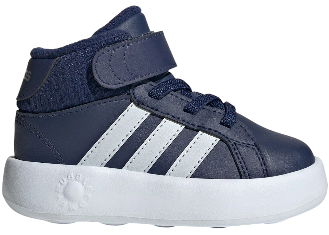 adidas Grand Court Mid Dark Blue Halo Blue Silver Metallic (TD)