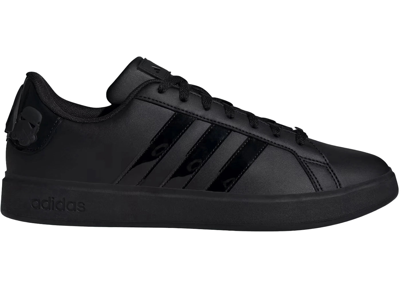 adidas Grand Court Star Wars Darth Vader and Storm Troopers Triple Black