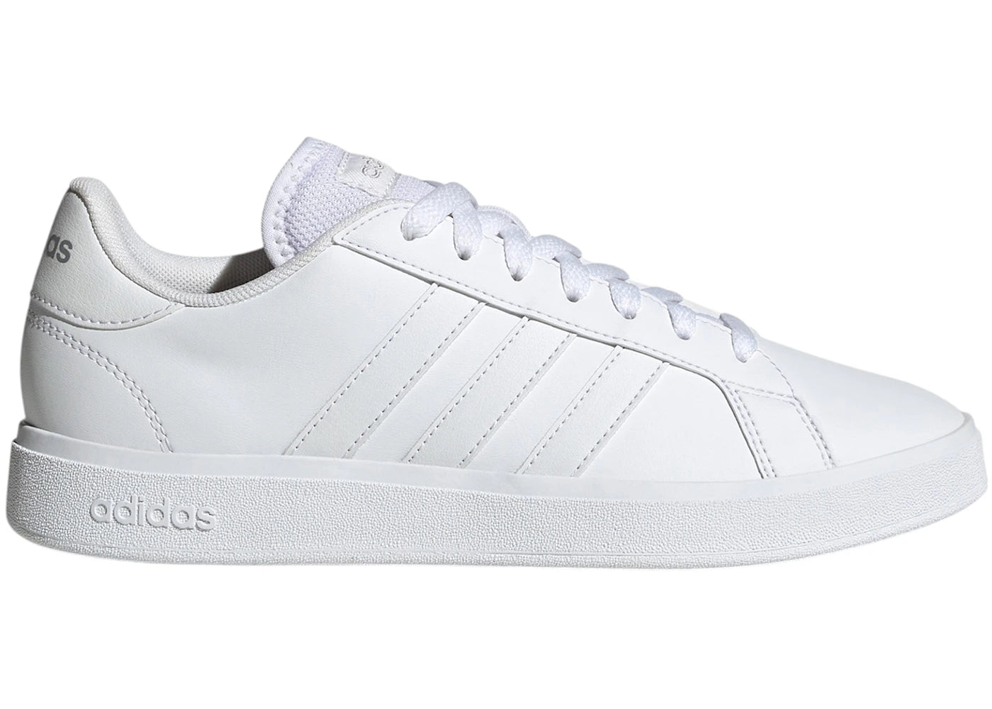 adidas Grand Court TD Cloud White Matte Silver (Women's)