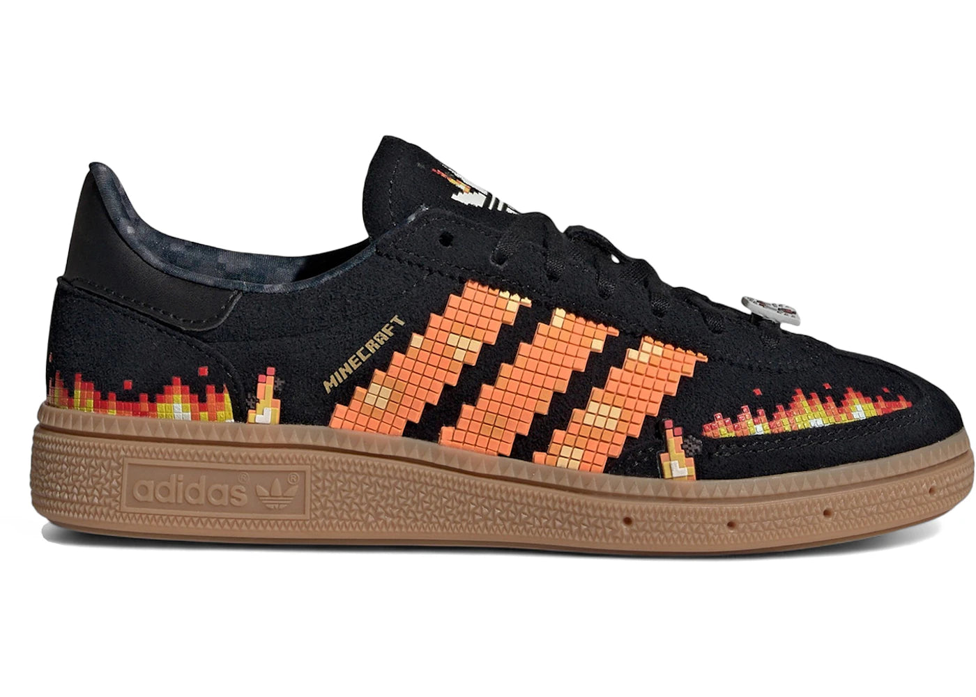 adidas Handball Spezial Minecraft Black Pure Orange (GS)