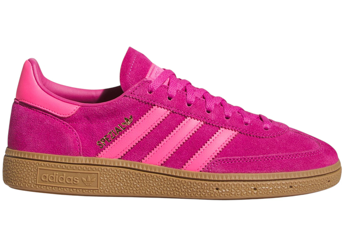 adidas Handball Spezial Semi Lucid Fuchsia Lucid Pink Gold Metallic (Women's)