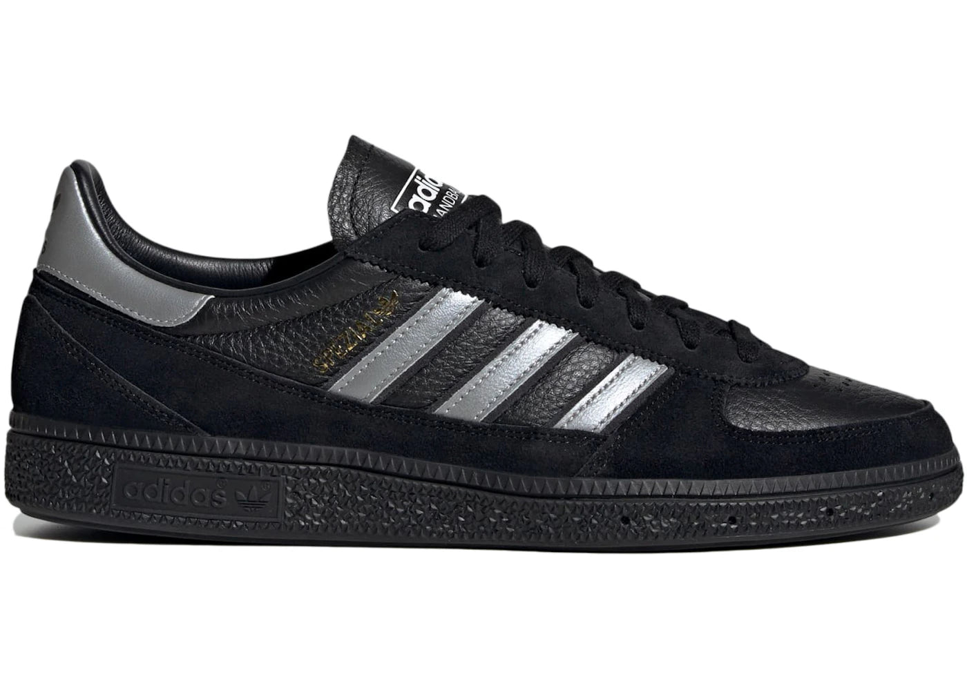 adidas Handball Spezial Core Black Silver Metallic (Women's)