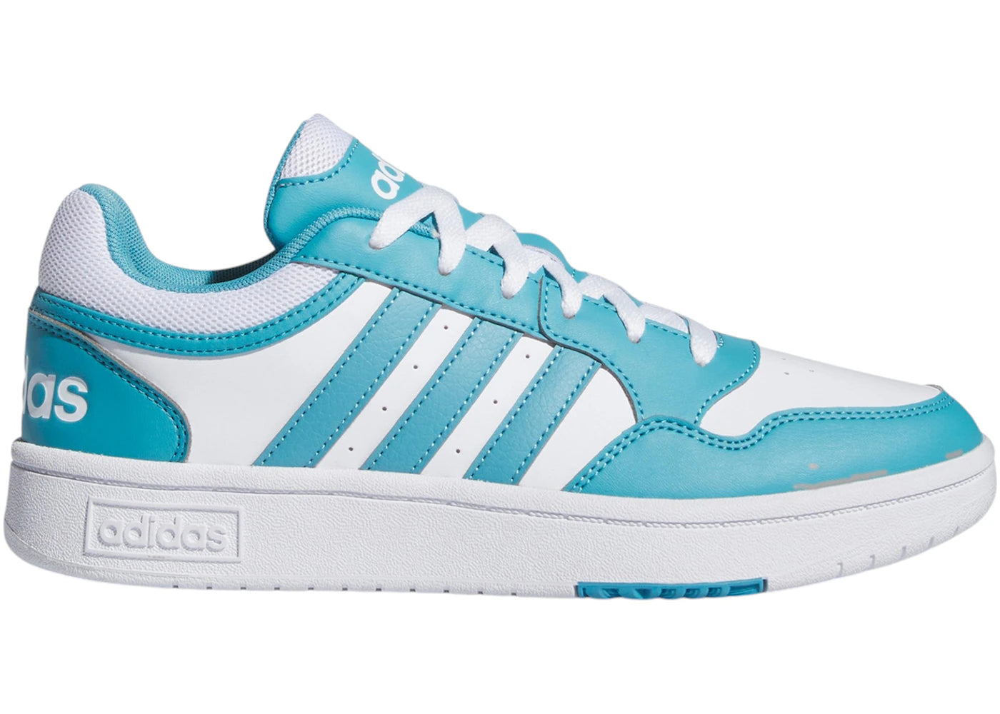 adidas Hoops 3.0 Cloud White Preloved Blue (Women's)