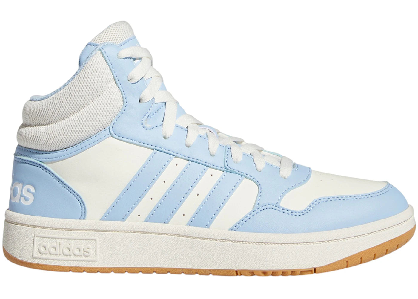 adidas Hoops 3.0 Mid Classic Cloud White Gum (Women's)