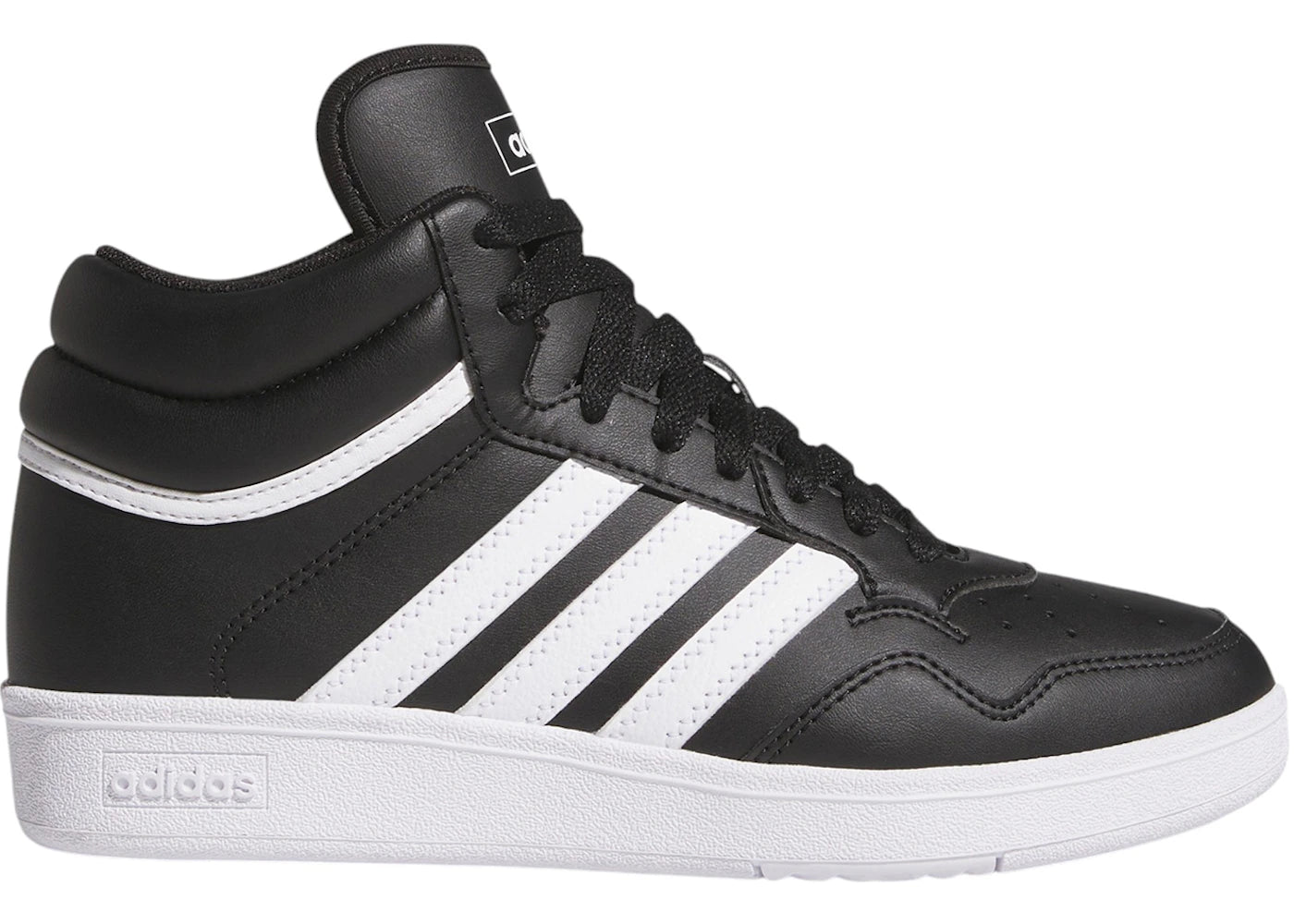 adidas Hoops 4.0 Mid Core Black Cloud White (GS)