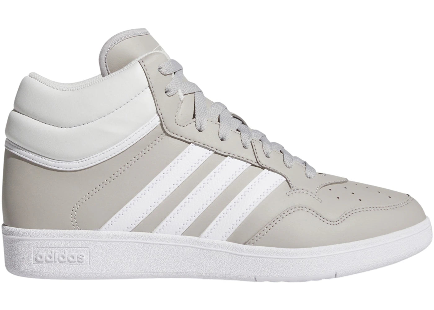 adidas Hoops 4.0 Mid Grey Two Cloud White Crystal White