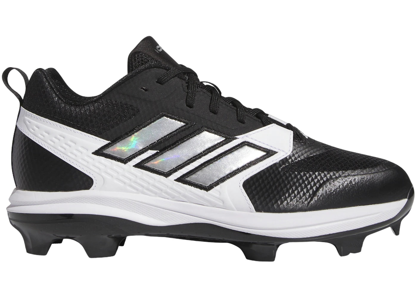 adidas Icon 8 TPU Core Black Silver Metallic Cloud White