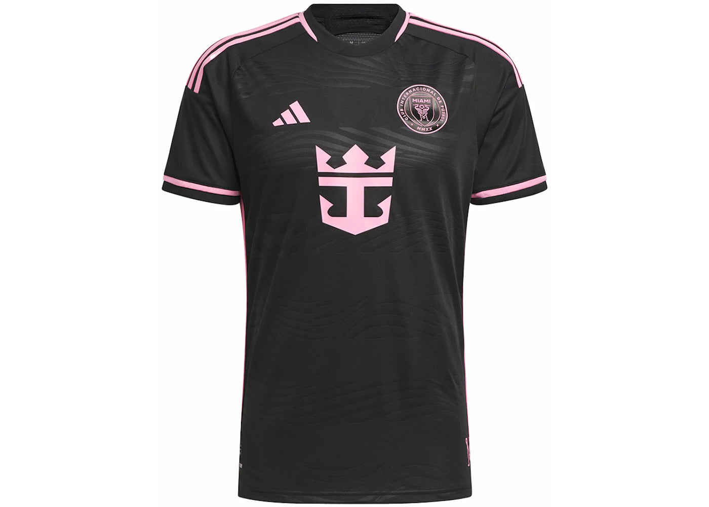 adidas Inter Miami CF 23/24 Messi Away Authentic Jersey Black