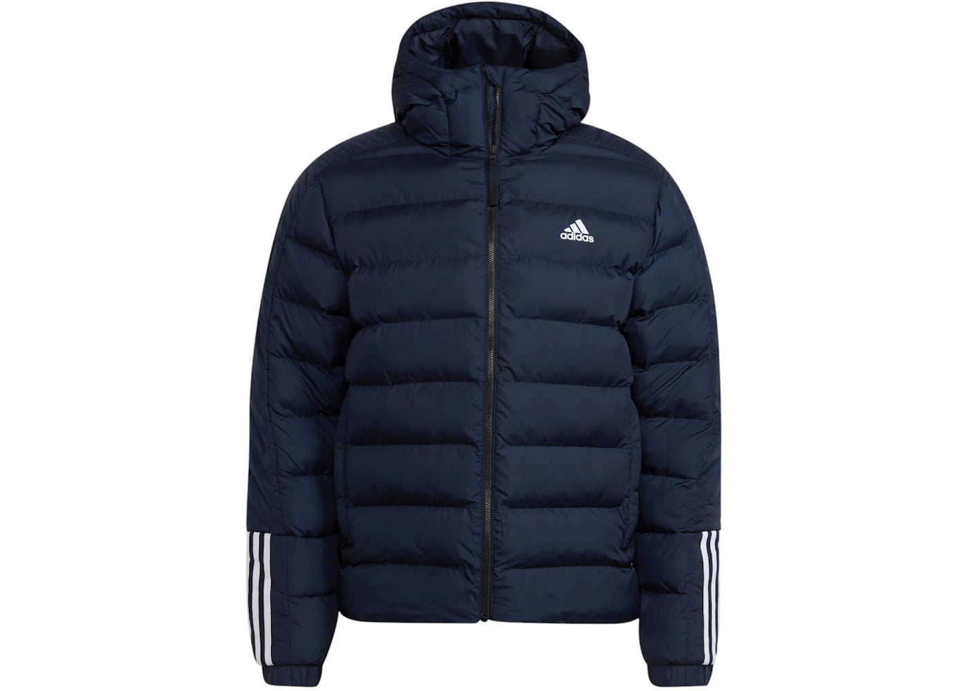 adidas Itavic 3-Stripes Midweight Hooded Jacket Legend Ink