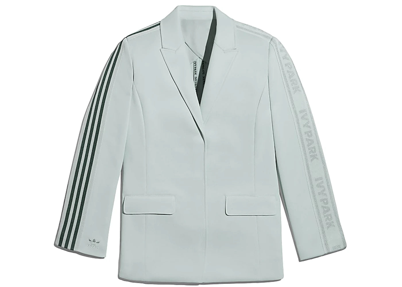 adidas Ivy Park 3-Stripes Suit Jacket (Plus Size) Green Tint