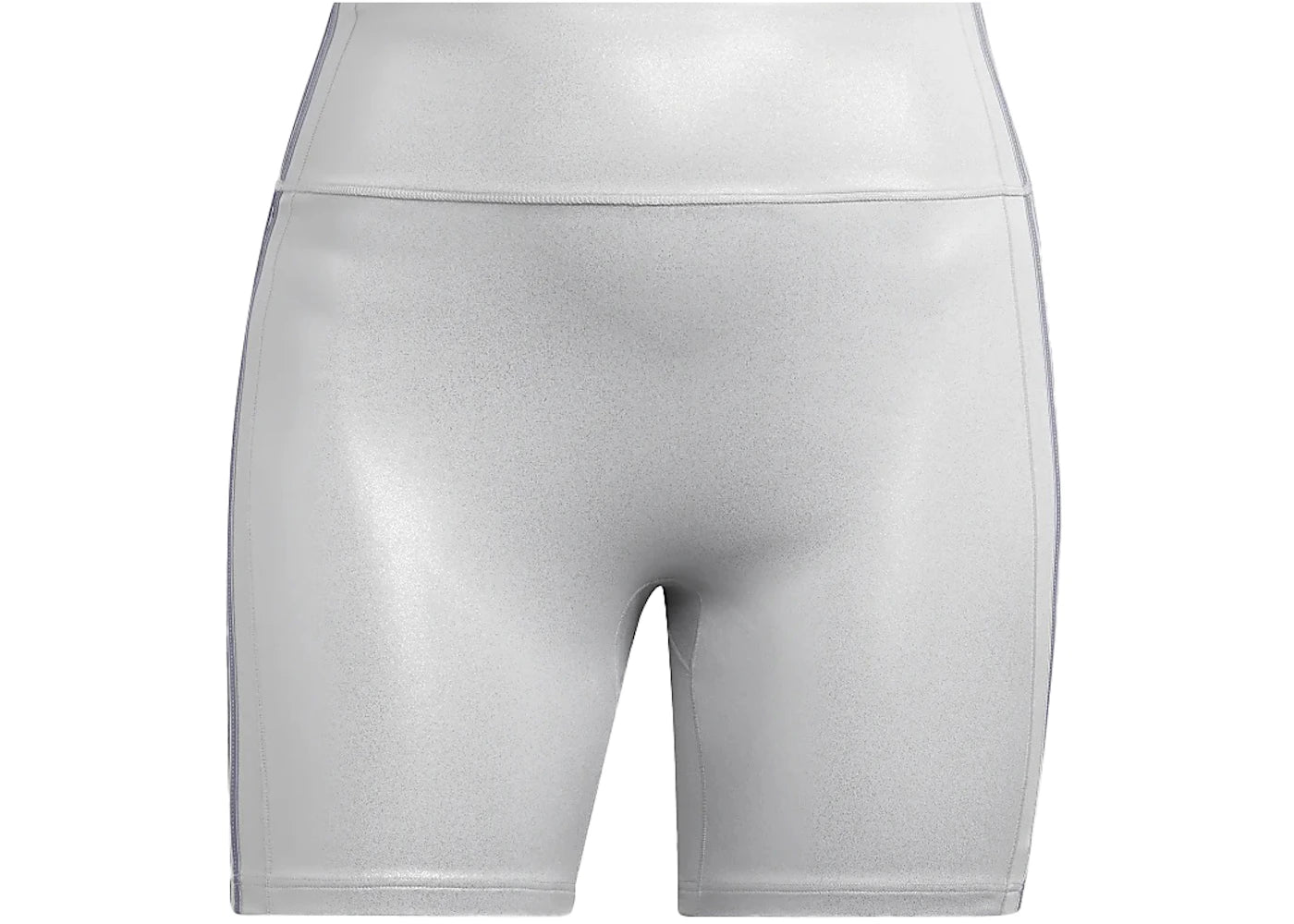 adidas Ivy Park Biker Shorts (Plus Size) Light Solid Grey/Silver Metallic