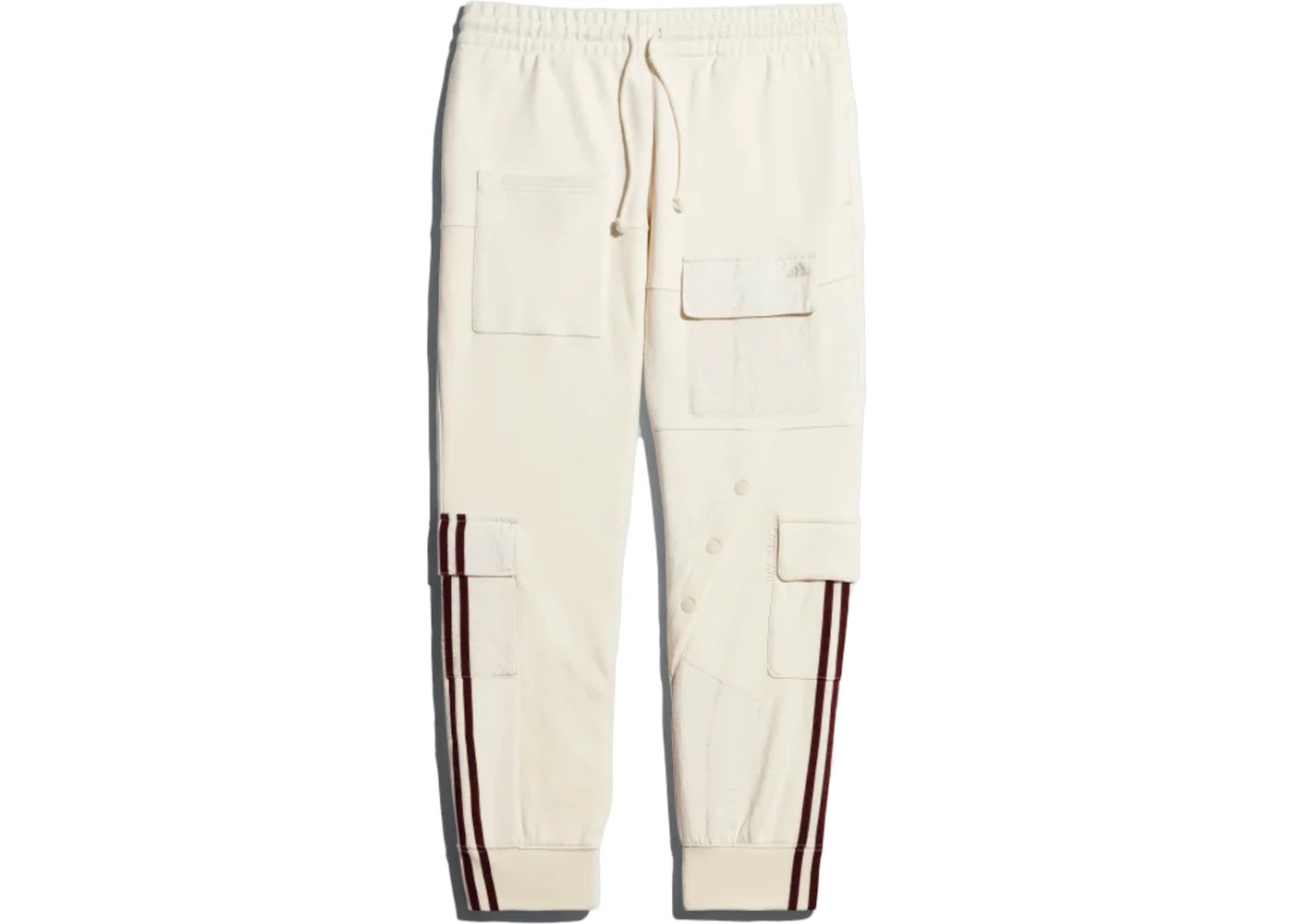 adidas Ivy Park Cargo Sweatpants Ecru Tint/Maroon