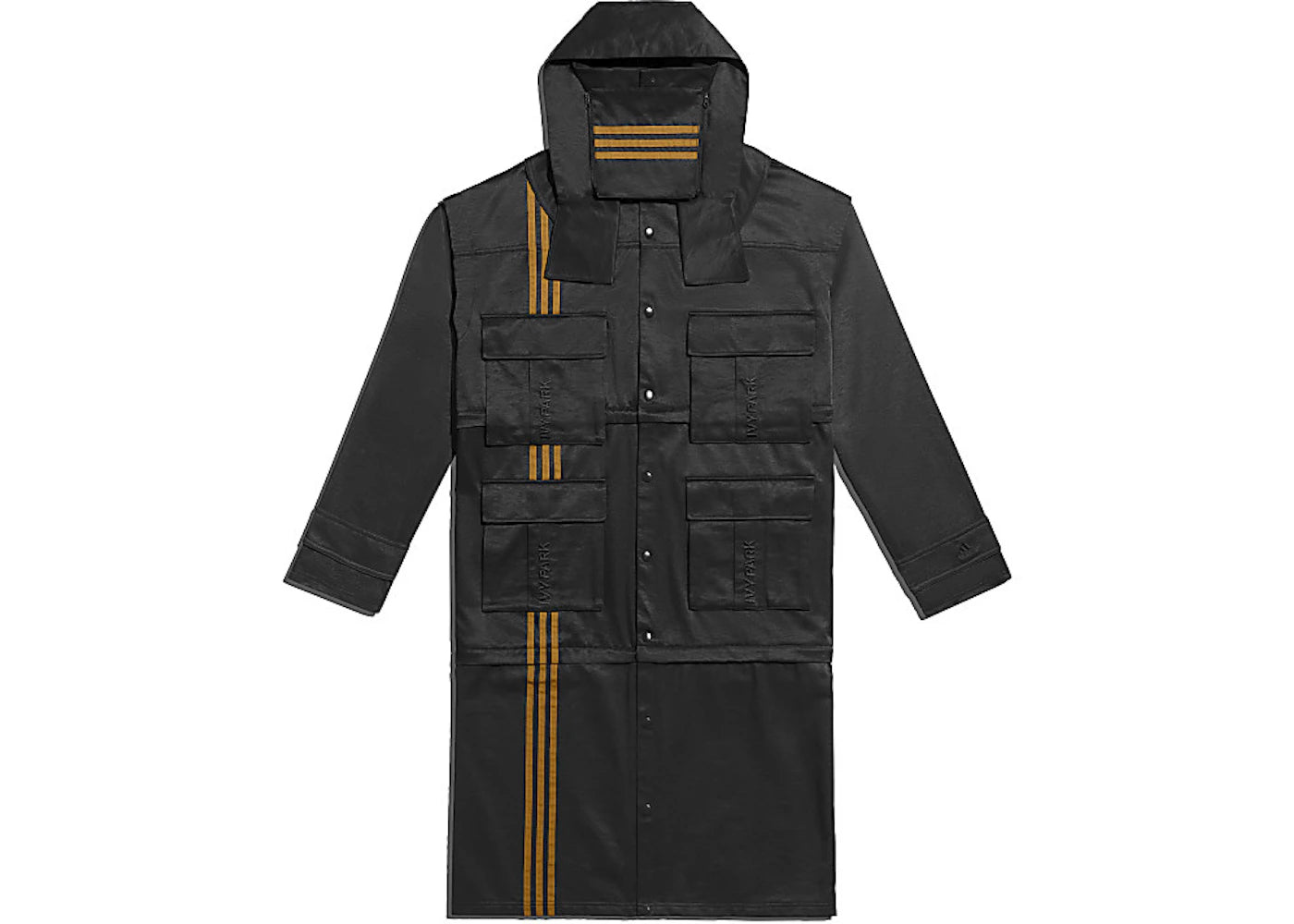 adidas Ivy Park Convertible Jacket (Gender Neutral) Black