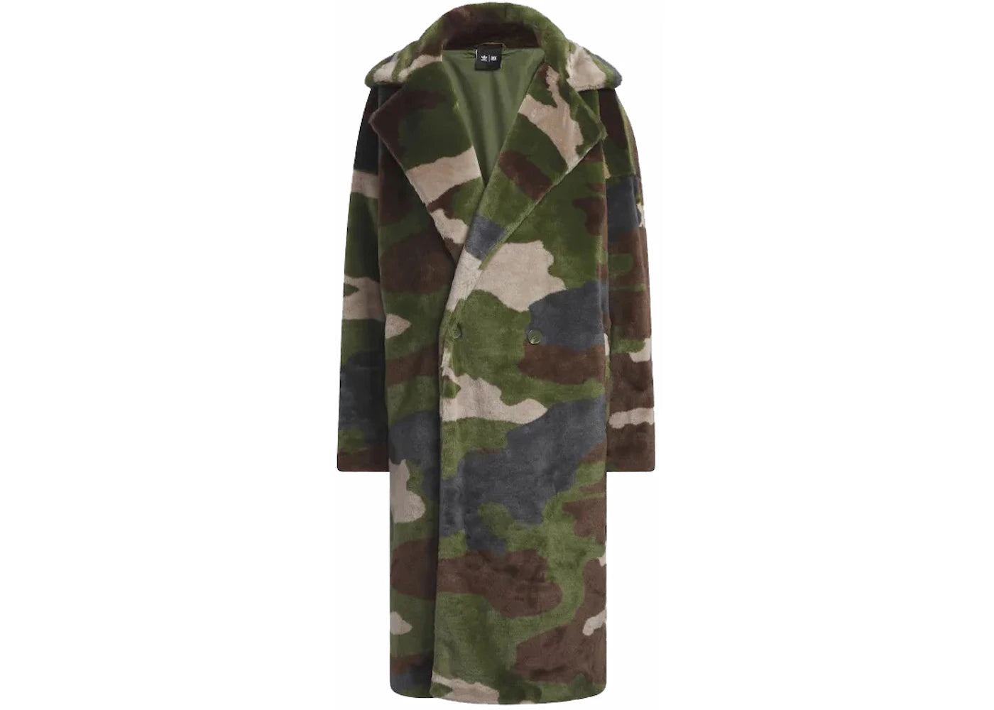 adidas Ivy Park Faux Fur Coat (All Gender) AOP Camo