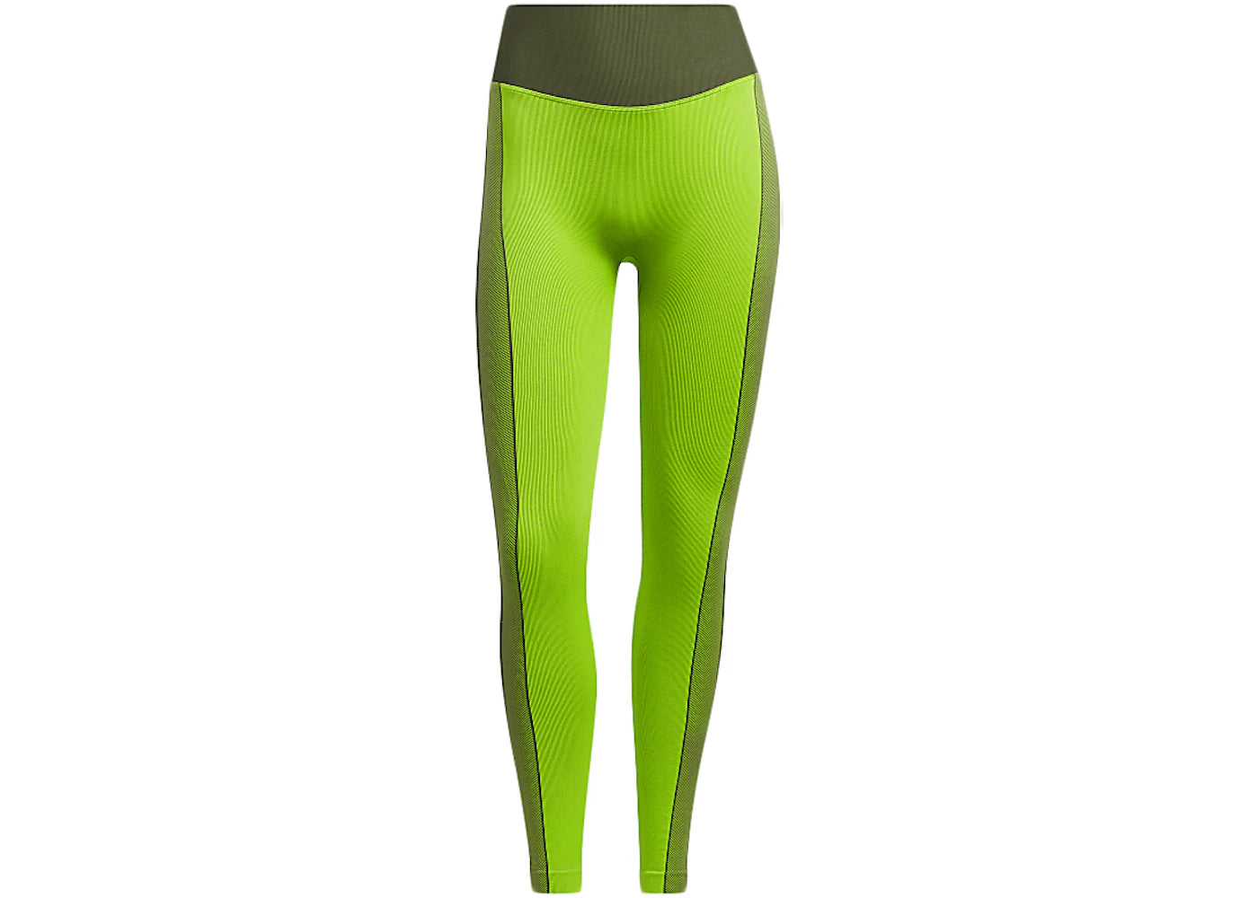 adidas Ivy Park Halls of Ivy 3-Stripes Knit Tights 2.0 Semi Solar Slime/Wild PIne