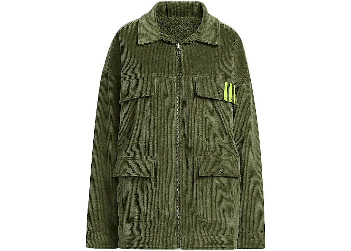 adidas Ivy Park Halls of Ivy Oversized Reversible Jacket (All Gender) Wild Pine
