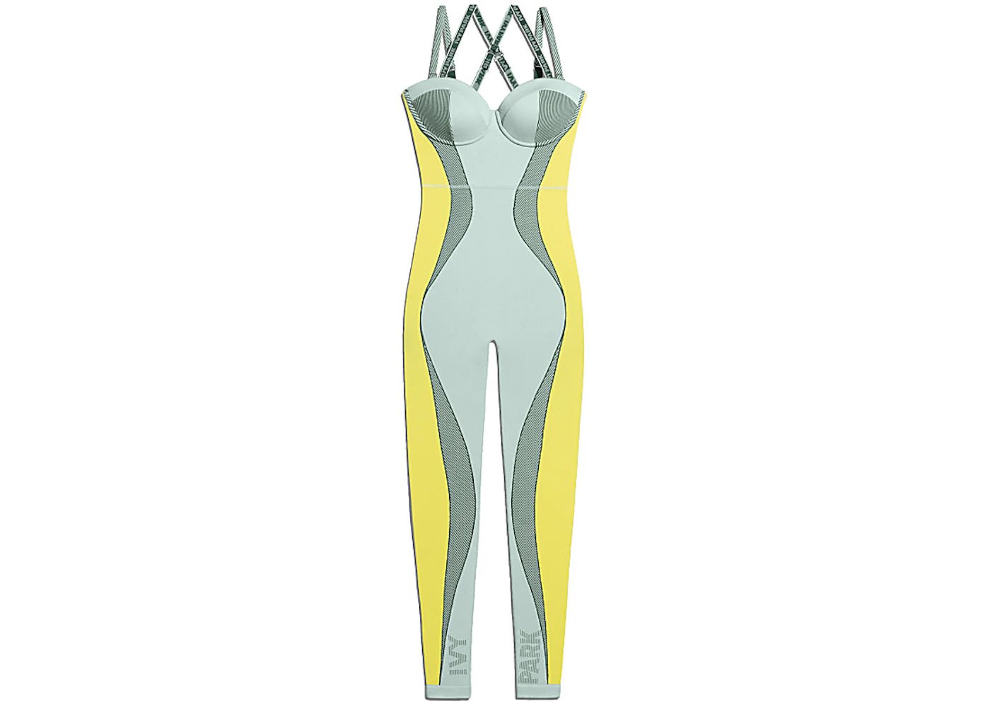 adidas Ivy Park Knit Catsuit Green Tint/Dark Green/Yellow Tint