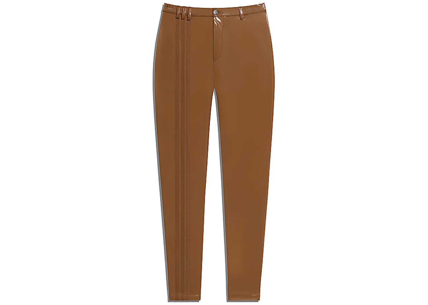adidas Ivy Park Latex Pants Wild Brown
