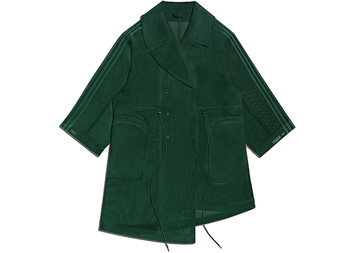 adidas Ivy Park Mesh Jacket Dark Green