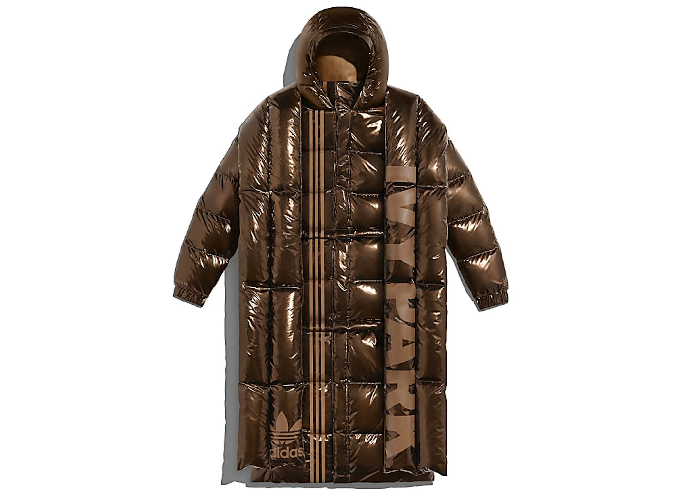 adidas Ivy Park Metallic Puffer Jacket (All Gender) Wild Brown