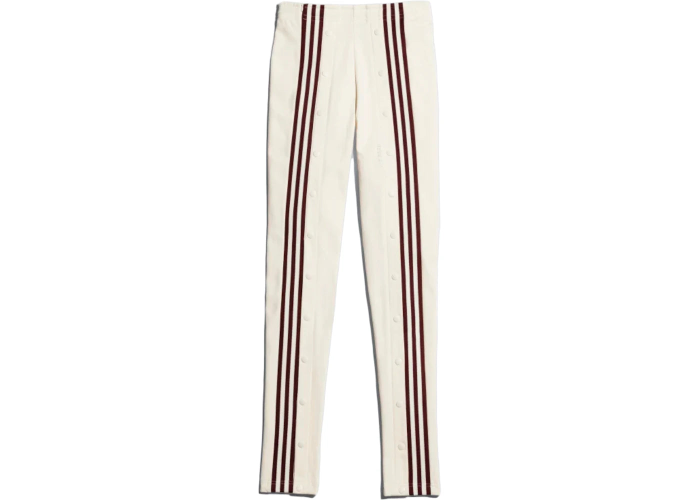 adidas Ivy Park Snap Track Pants Ecru Tint/Maroon